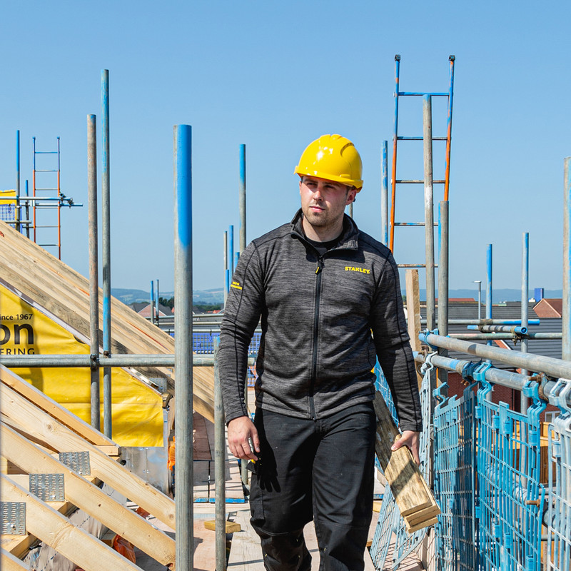 Stanley Weston Grid Fleece Large