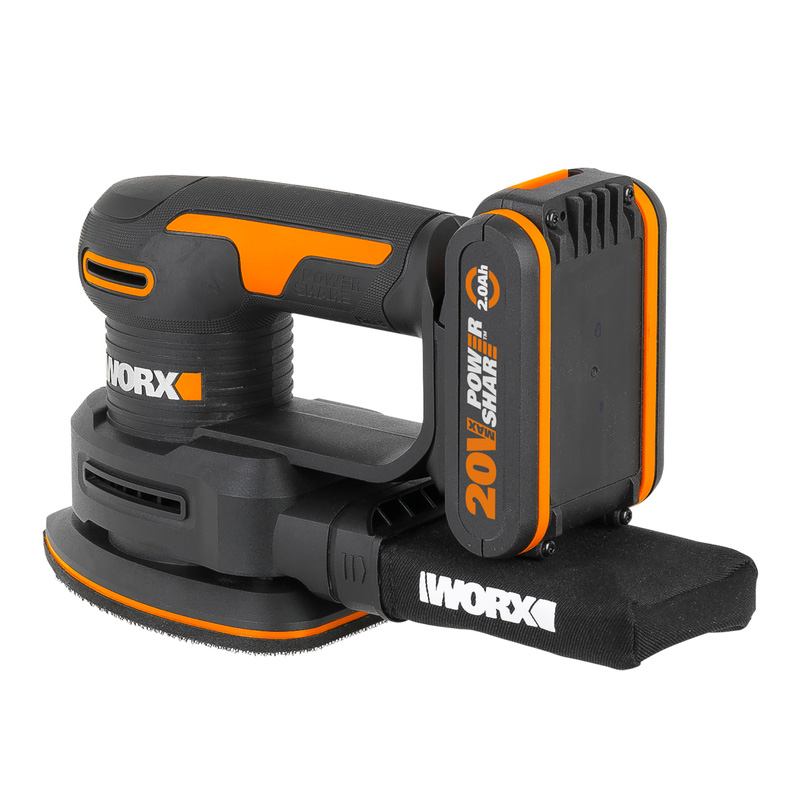 Worx 20V Cordless Detail Sander 1 x 2.0Ah