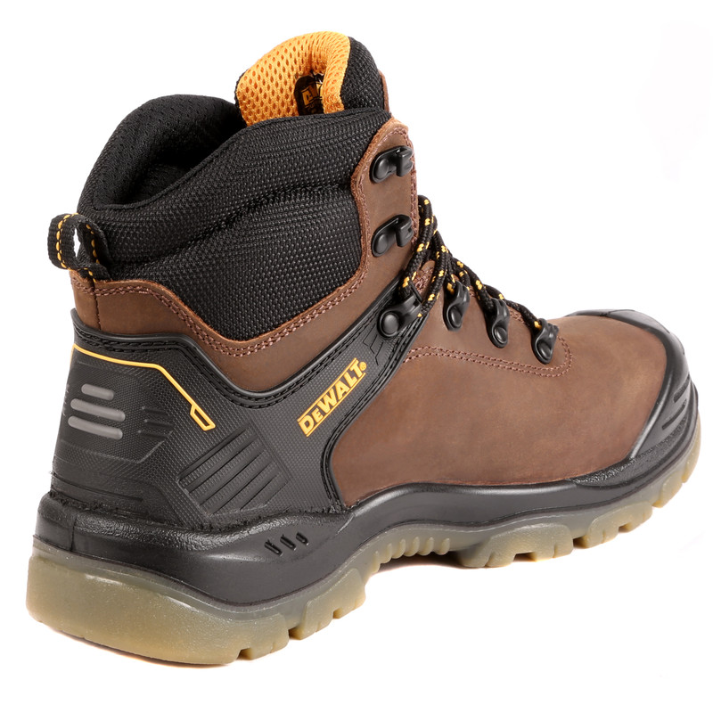 DeWalt Newark Waterproof Safety Boots Dark Brown Size 11