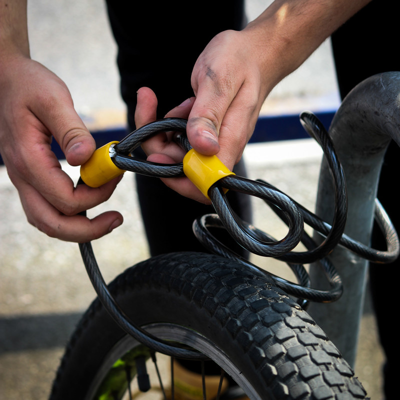 Steel Security Cable 10mm x 1.8m