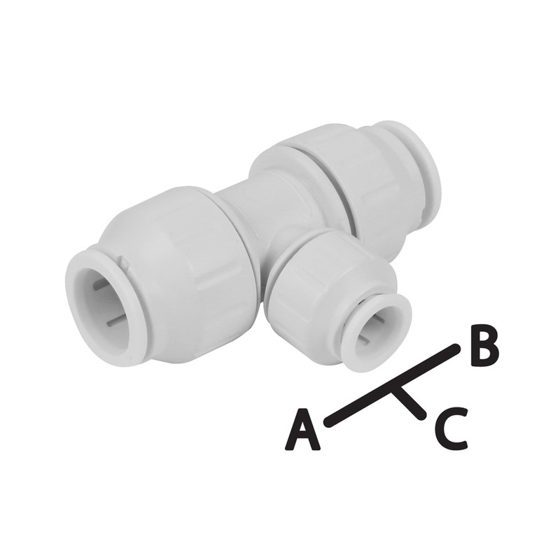 JG Speedfit Reducing Tee 28 x 28 x 22mm