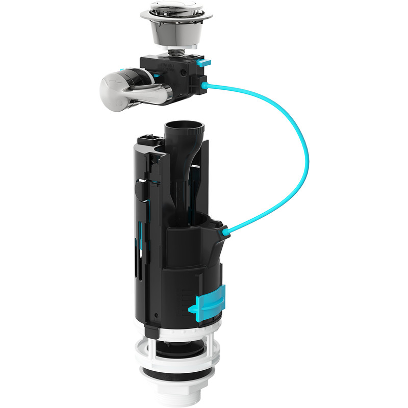 Viva Skylo Lever Or Push Button Dual Flush Valve