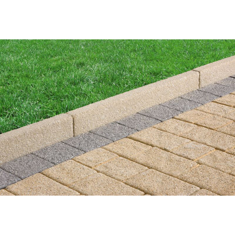 Marshalls Drivesett Argent Driveway Edging Natural 915 x 150 x 63mm