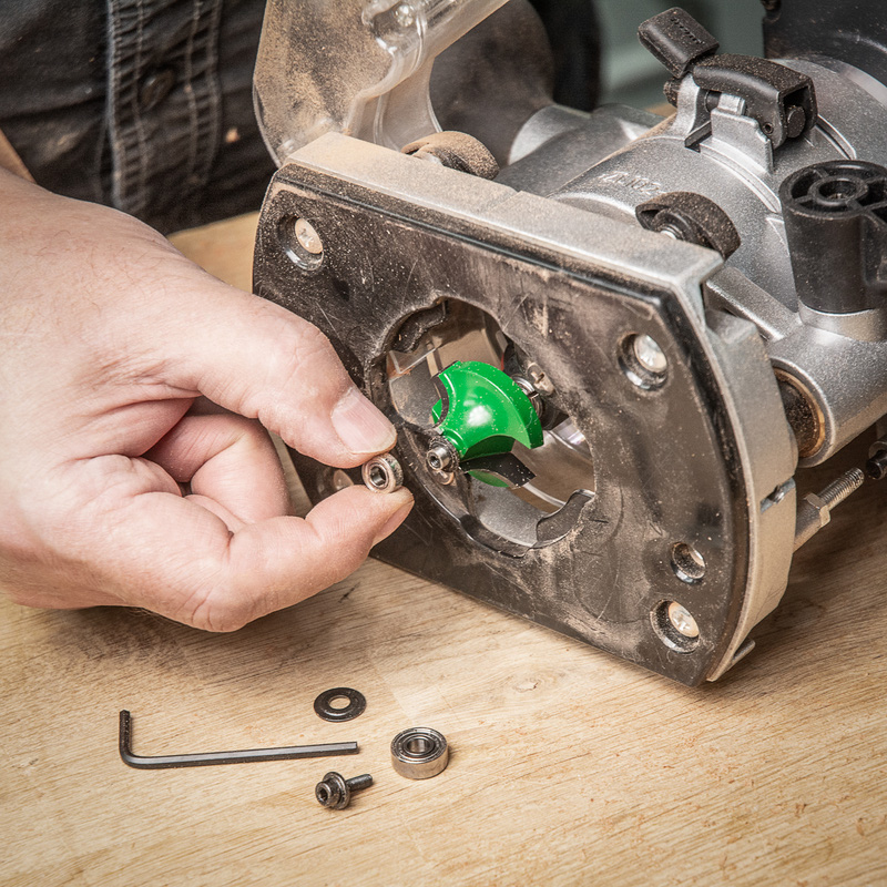 Trend 1/4" Round Over Router Cutter 9.5 x 15.9mm