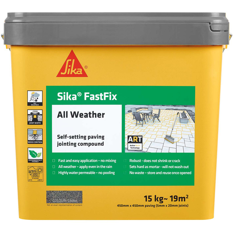 Sika FastFix All Weather Jointing Compound Stone 15kg