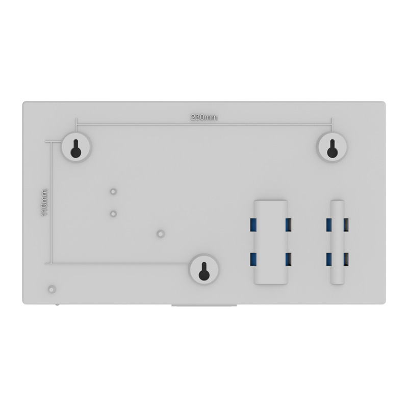 V-TAC LED Self Test Emergency Exit Box 4W White 6500K