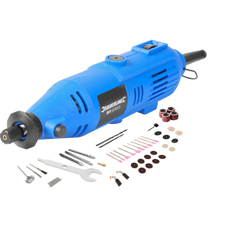 Silverline 135W Rotary Multi-Tool Kit 230V