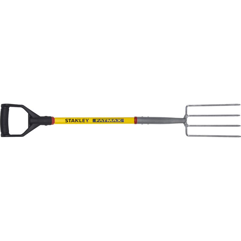 Stanley Fatmax Fibreglass D-Handle Fork