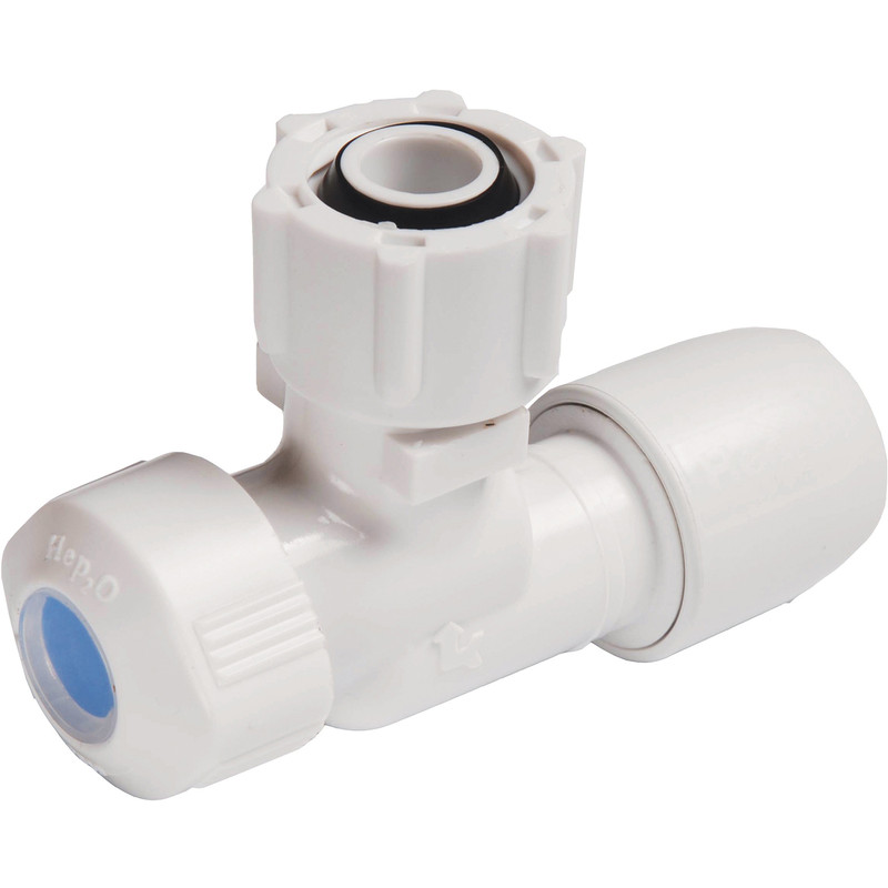 Hep2O Angled Service Valve 15mm x 1/2" BSPP