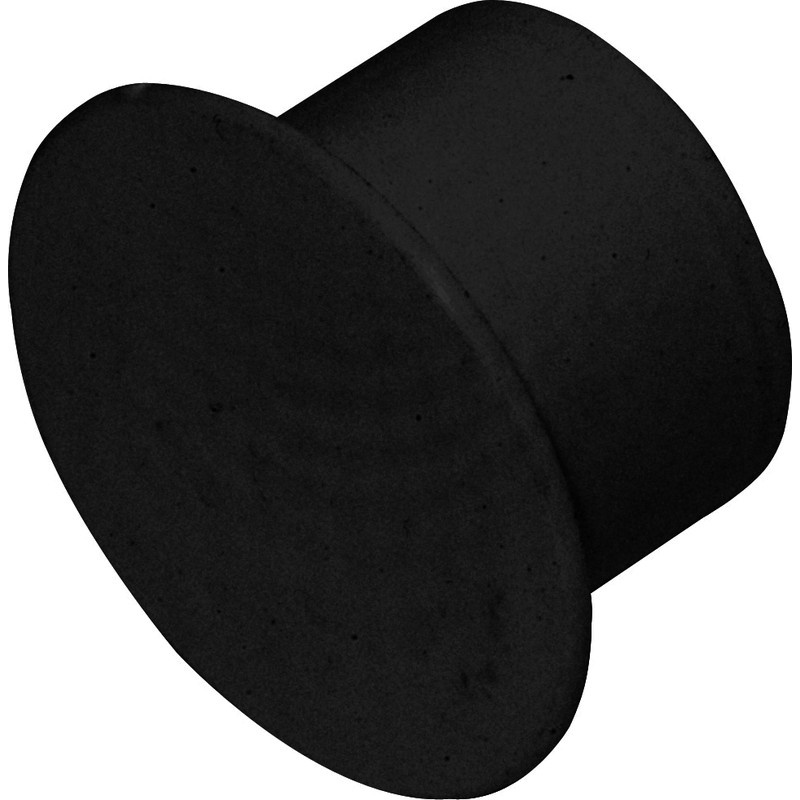 Push Fit Socket Plug 40mm Black