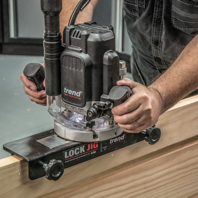 Trend 1/2" Straight Lock Jig Router Cutter 12 x 63mm