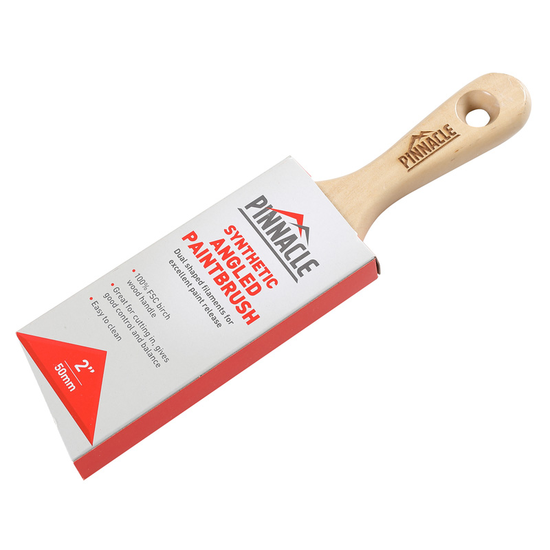 Pinnacle Synthetic Angled Paintbrush 2"