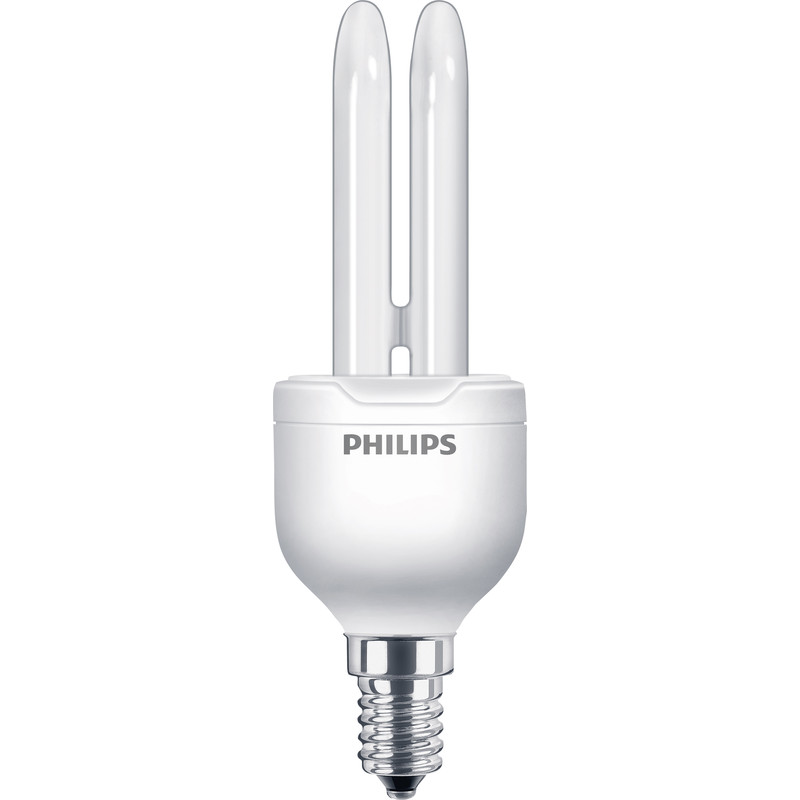 Philips Energy Saving CFL Stick Lamp 8W SES (E14) 460lm