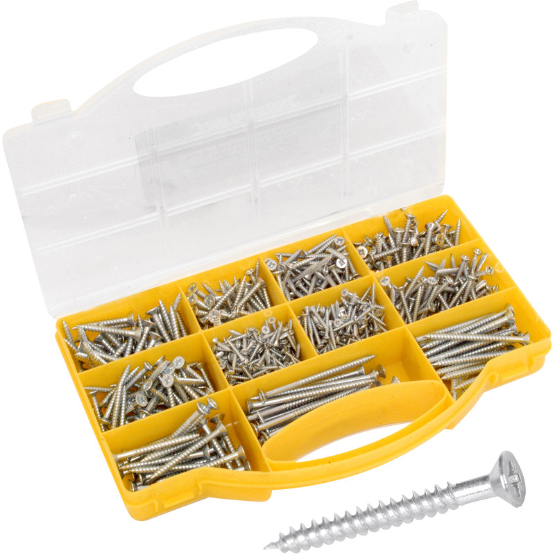 Countersunk Pozi Screw Pack