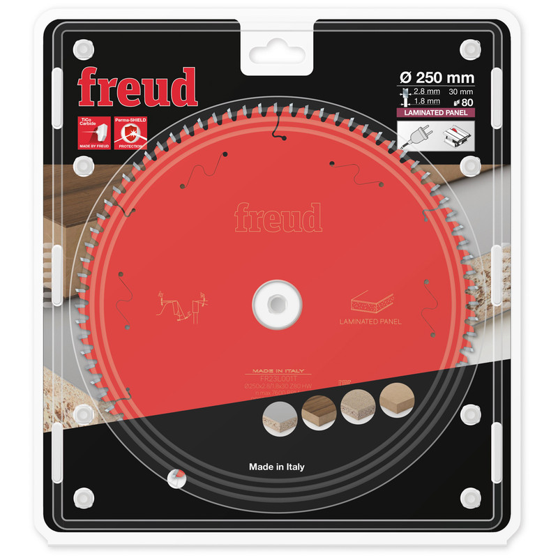 Freud Laminated Panel Circular Saw Blade 250 x 30 x T80