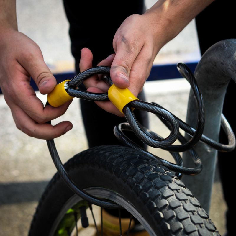 Steel Security Cable 12mm x 1.8m