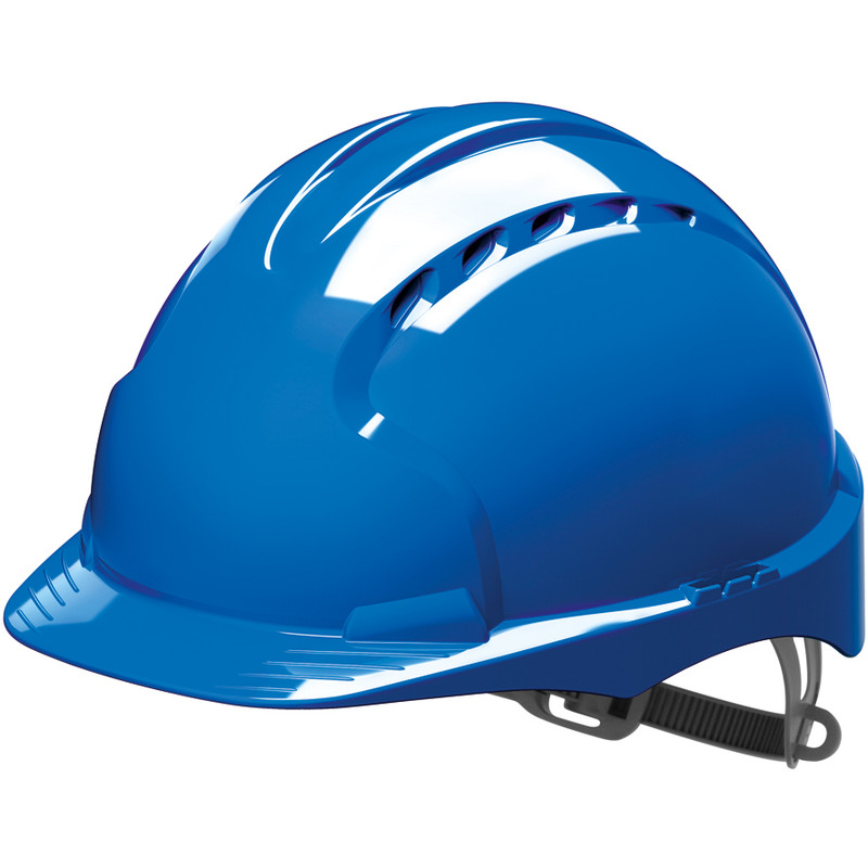 JSP EVO2 Adjustable Safety Helmet Blue
