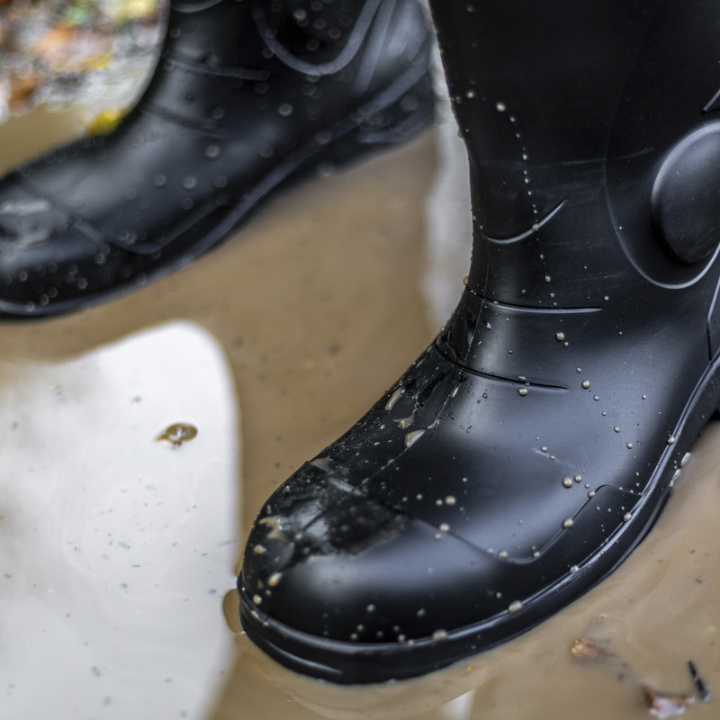 PVC Safety Wellington Boots Size 11