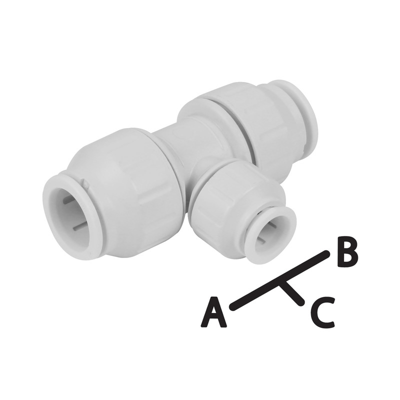 JG Speedfit Reducing Tee 15 x 15 x 10mm