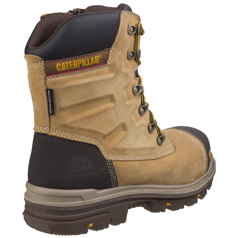 Caterpillar Premier Hi-Leg Safety Boots Honey Size 6