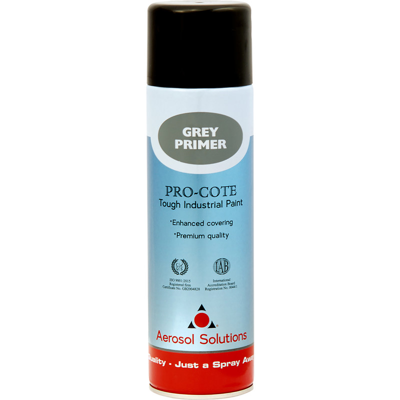 Industrial Spray Primer 500ml Grey