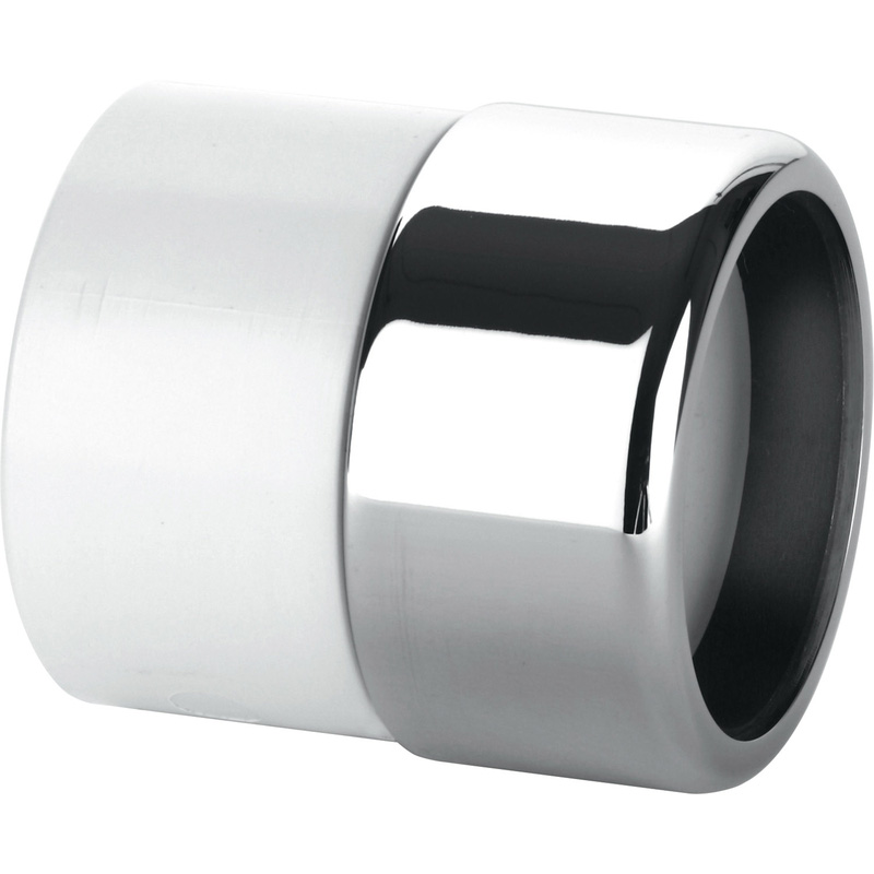 McAlpine ABS32/35G-CB Solvent Weld Chrome Plated Straight Connector x ABS Connector 32/35mm x 1 1/4in