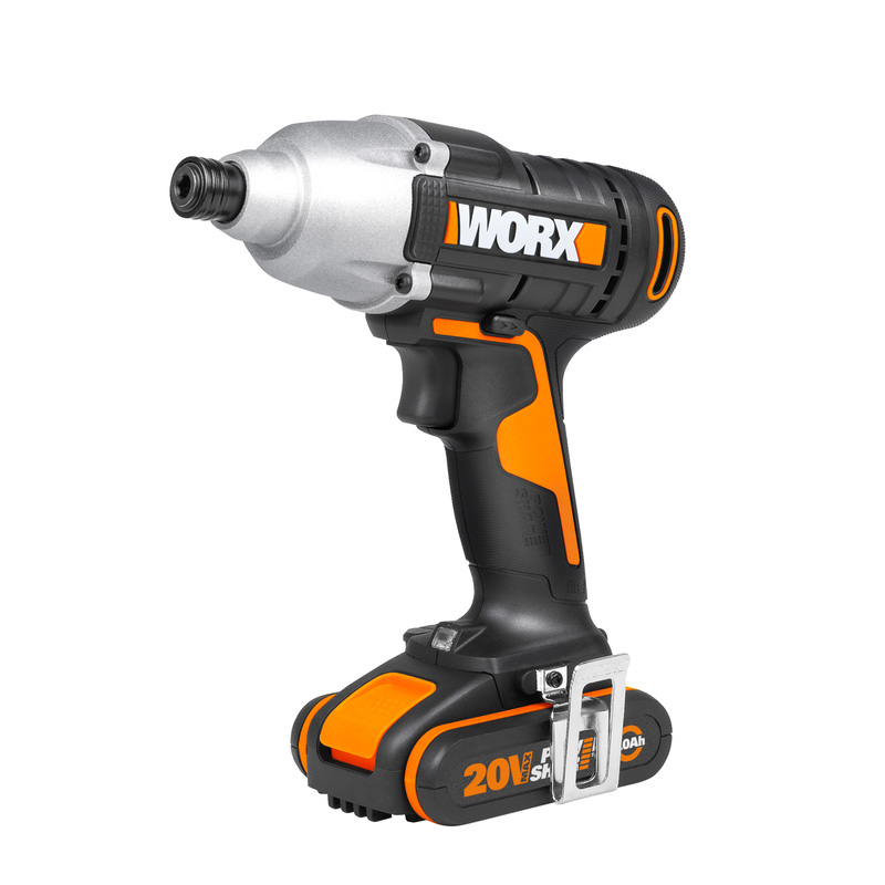 Worx 20V Cordless Impact Driver 1 x 2.0Ah