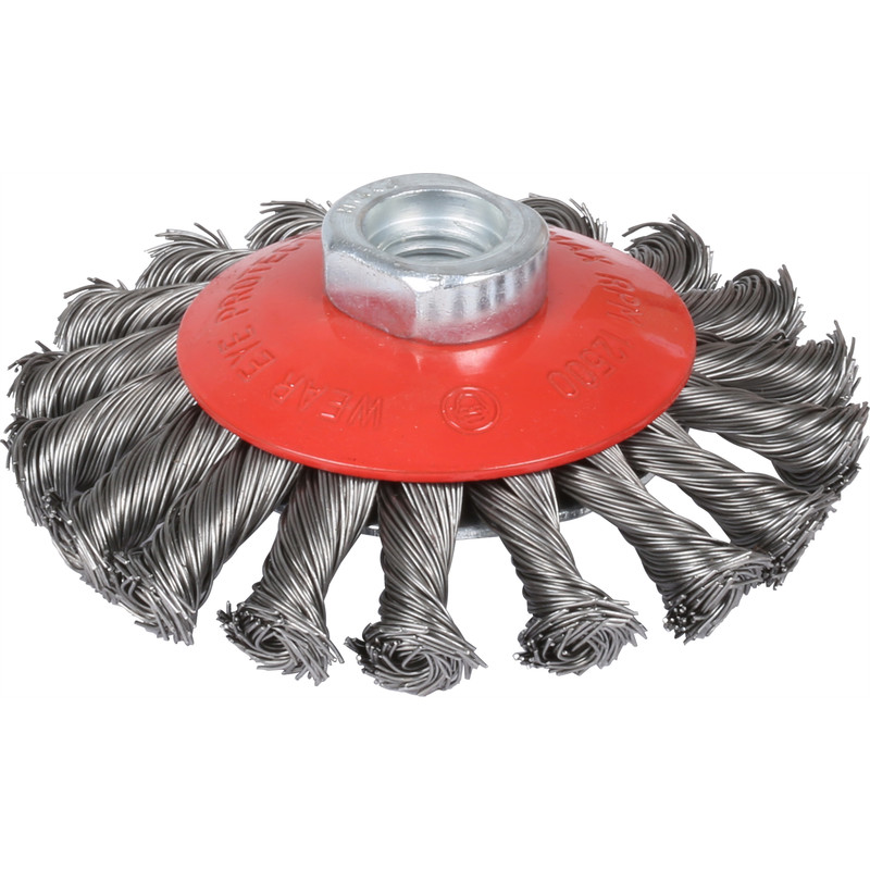 Abracs Twist Knot Wheel Brush 100mm