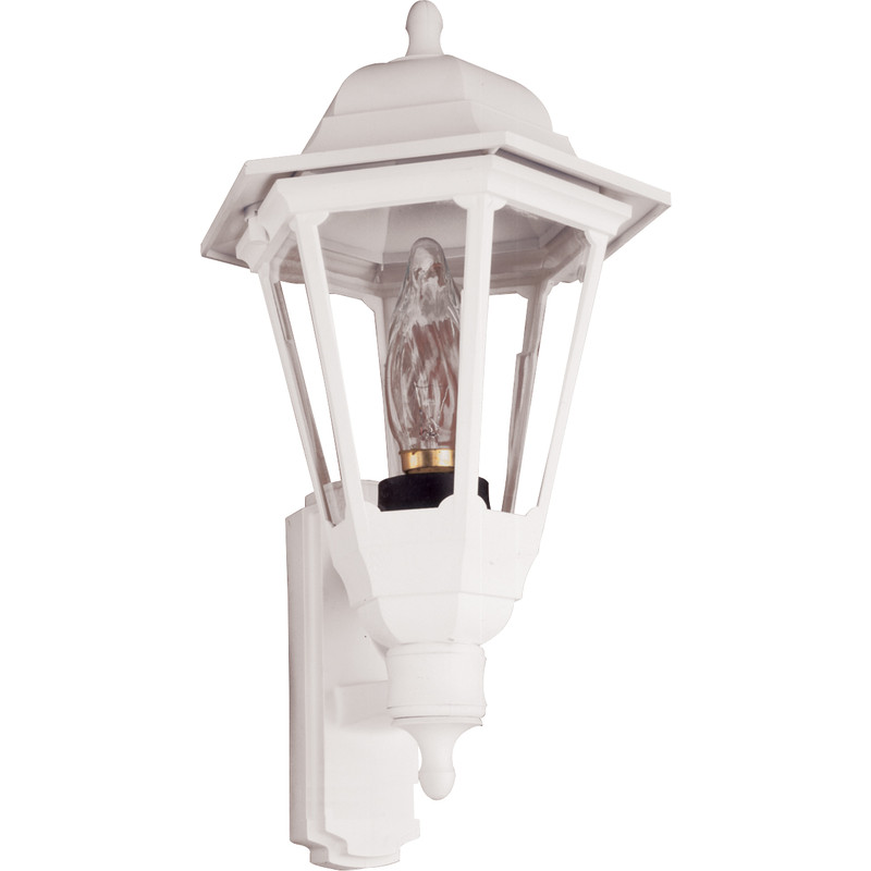 ASD Coach Lantern IP44 Polycarbonate 100W BC White