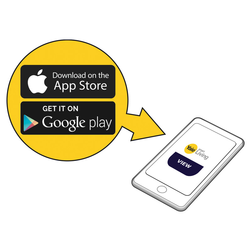 Yale 1080P Essentials CCTV System 2-Camera Kit