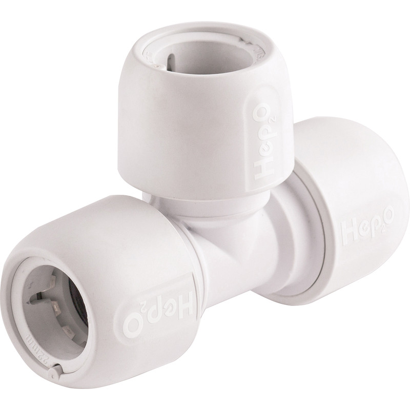 Hep2O Equal Tee 22mm