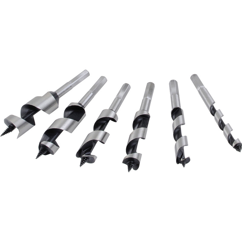 Stubby Hex Auger Drill Bit Set