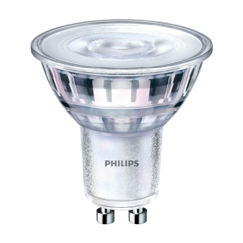 Philips LED GU10 Dimmable Glass Lamp 4W Cool White 270lm