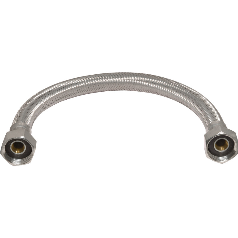 Flexi Hose 300mm 1/2" x 1/2" 10mm Bore