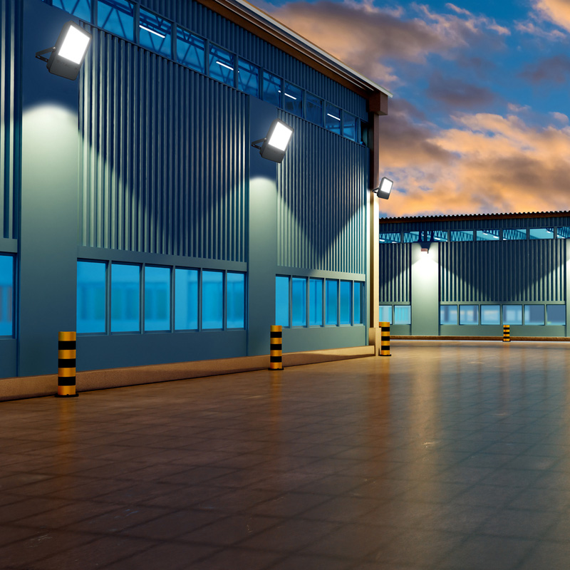 V-TAC IP65 LED Floodlight with Samsung Chip 50W Black 6850lm 4000K