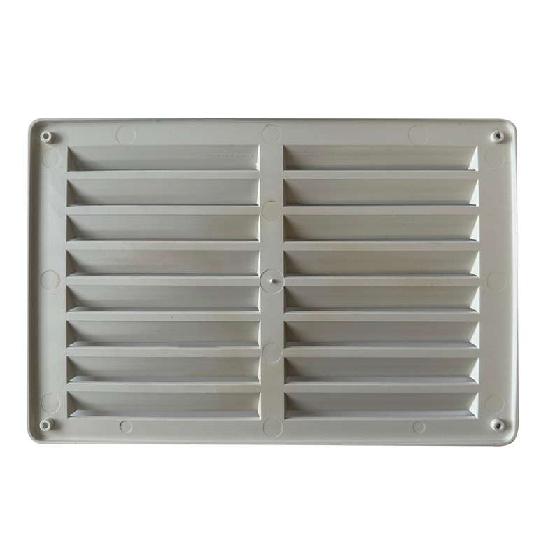 Fixed Louvre Gas Vent White