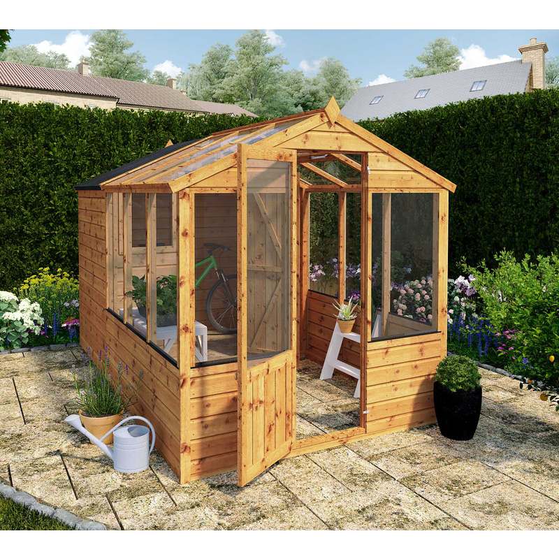 Mercia Combi Greenhouse 10' x 6'
