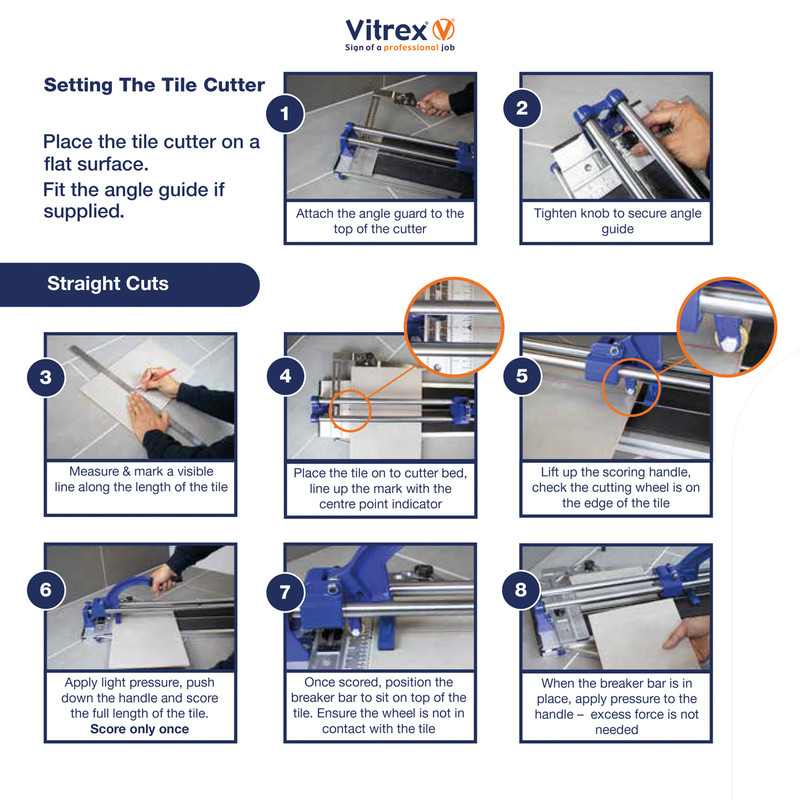 Vitrex Heavy Duty Tile Cutter 500mm