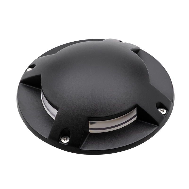 Zink Scout LED Surface Mount Ground Light IP67 4 x 1W Aluminium