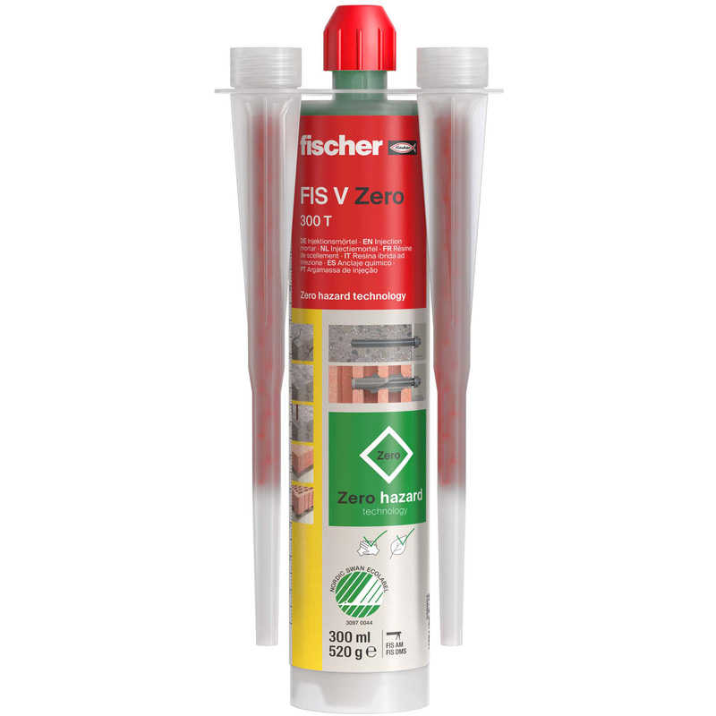 Fischer FIS V Zero Injection Mortar ( Hazard Free ) Catridge Size 300ml
