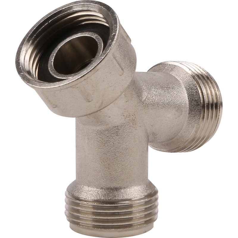 Washing Machine Brass Y Piece 3/4"
