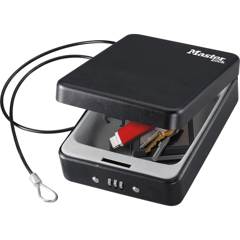Master Lock P005C Portable Compact Safe 1.4L 0.8kg