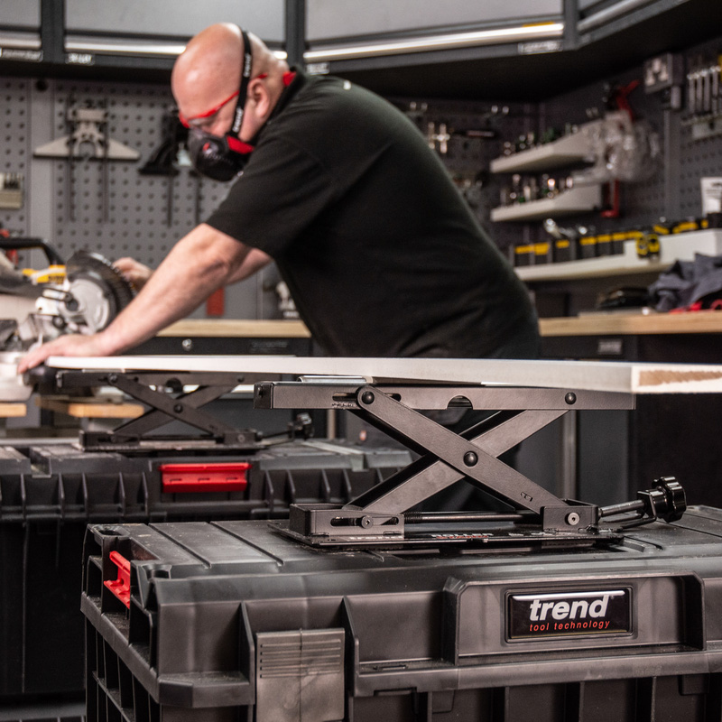 Trend Adjustable Benchtop Roller Stand