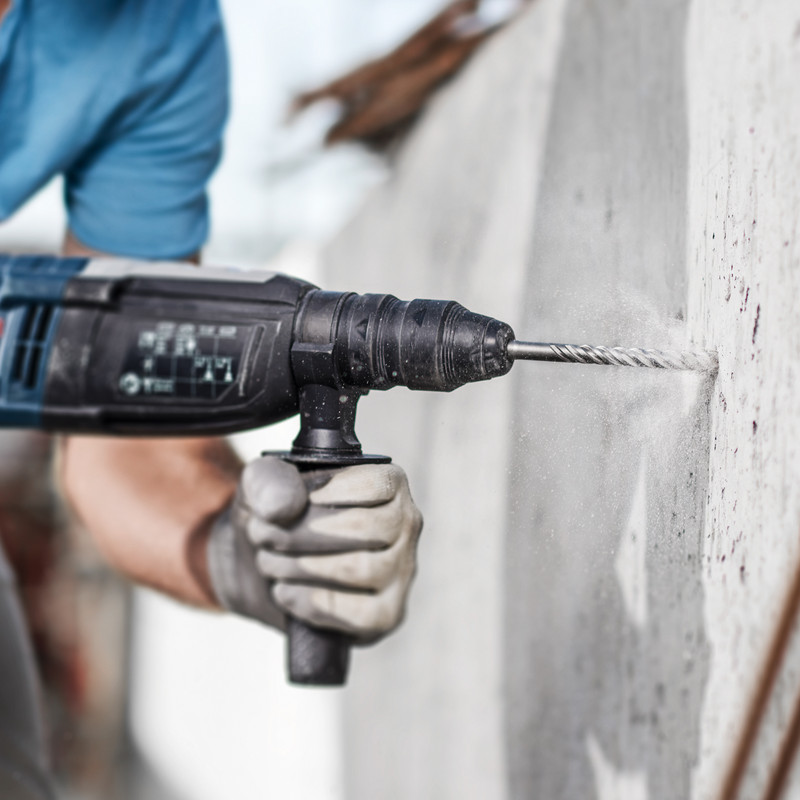 Bosch SDS Plus Chisel & Drill Bit Set with Case