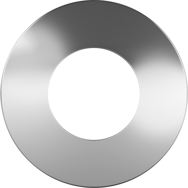 Luceco FType Compact Flat Bezel Polished Chrome