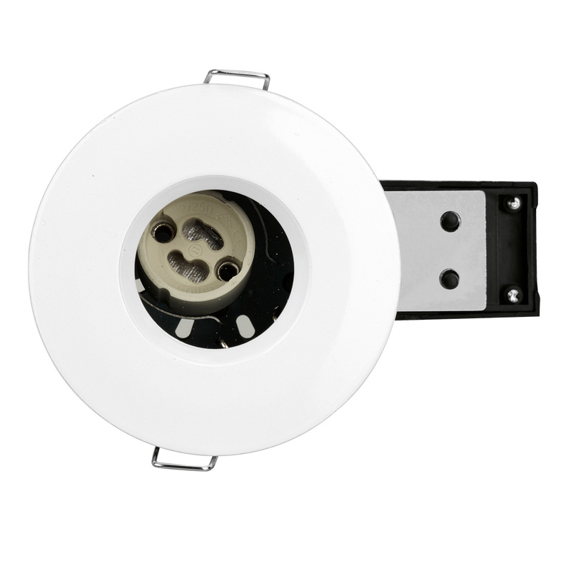 Fire Rated Cast IP65 GU10 Downlight White