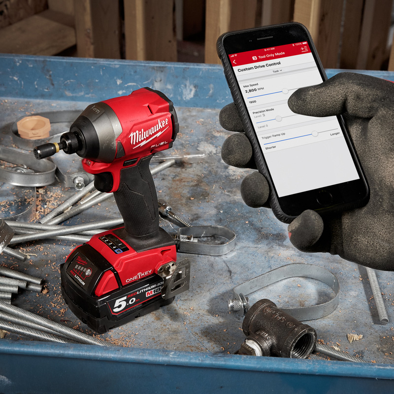 Milwaukee M18 FUEL ONE-KEY Impact Driver 2 x 5.0Ah