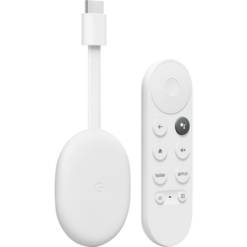 Google Chromecast with Google TV Snow