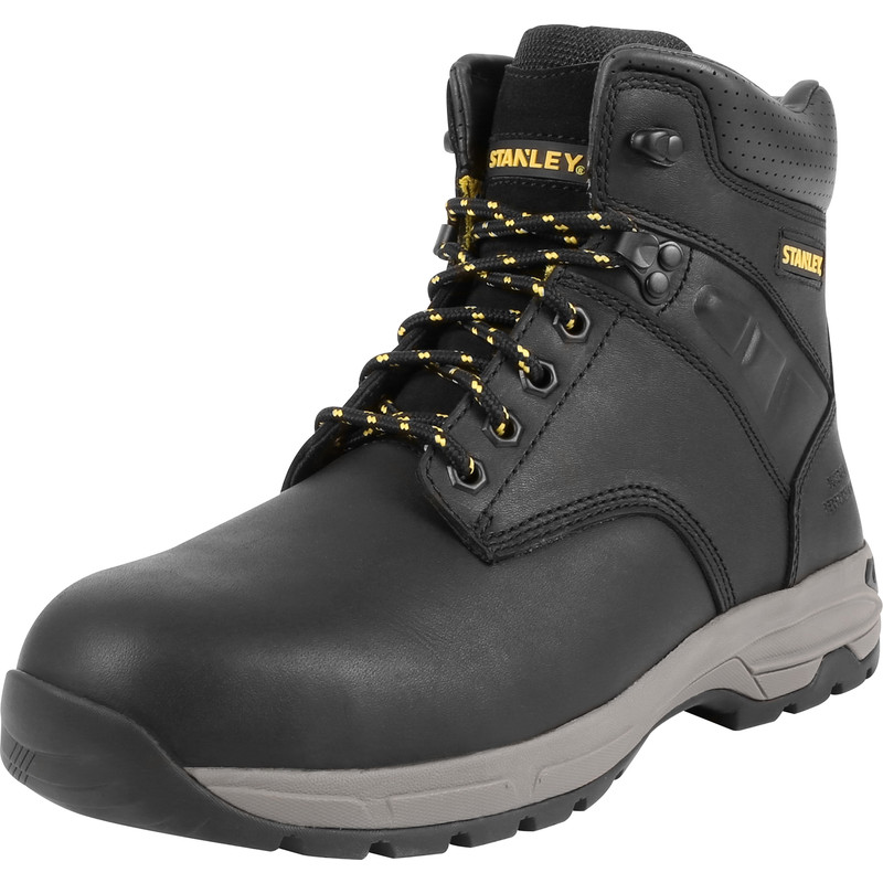Stanley Impact Safety Boots Black Size 10