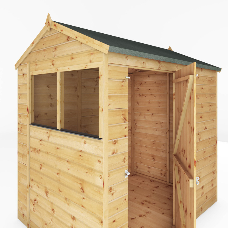 Mercia Shiplap Apex Shed 7' x 5'